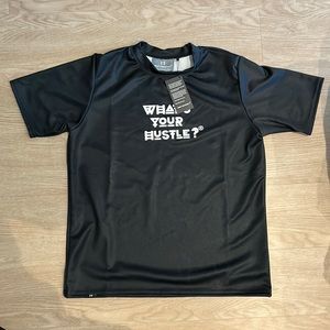 MSCL. T shirt. Brand new, “What’s Your Hustle” lettering. Large